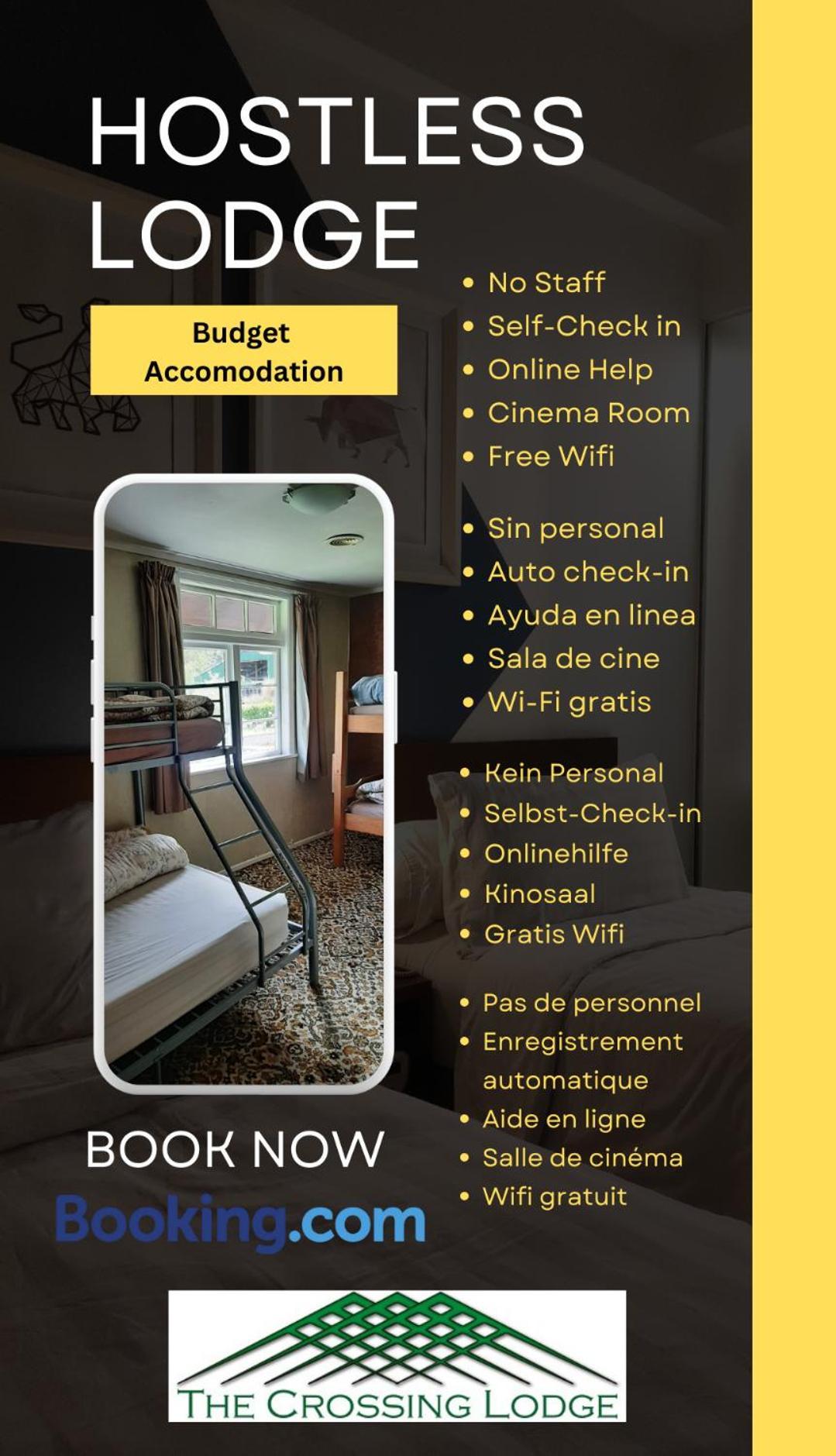 The Crossing Lodge & Backpackers Erua Extérieur photo